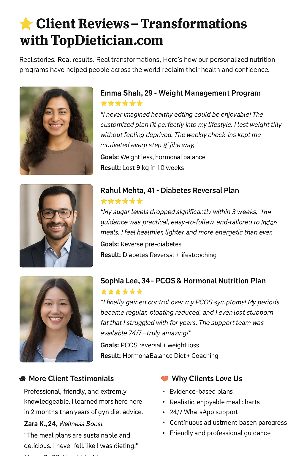 Client Reviews-topdietician